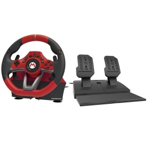 Volan de curse Hori NSW-228U pentru Nintendo SwitchPC, design ergonomic