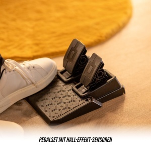 Volan de curse Thrustmaster T98 Ferrari 296 GTS cu pedalier pentru PC - Img 7