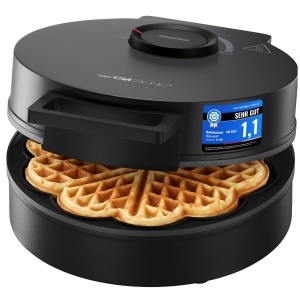 Waffeleisen Clatronic WA 3832, 1200 W, antiaderent, forma inima