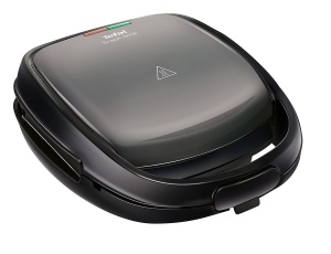 Waffeleisen si Sandwichtoaster Tefal SW341B, 700W, GriNegru, 2 Placi Detasabile