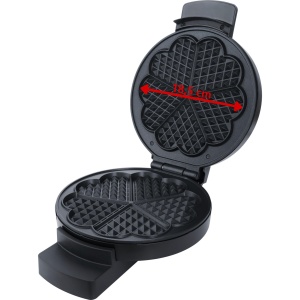 Waffeleisen Steba WE 3 XL pentru 5 Wafle in Forma de Inima, 18.5 cm - Img 5