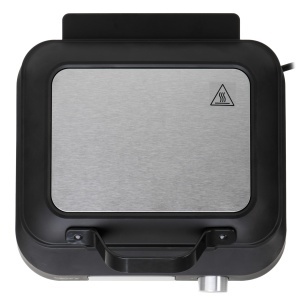 Waffle Maker Camry CR 3086 2200W, 6 niveluri de rumenire, negrusilver - Img 6