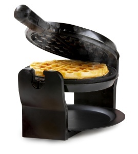 Waffle Maker DOMO DO9223W - 1400W, Rotatie 180, Negru - Img 1