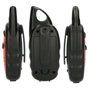 Walkie Talkie Alecto FR-05, 3 kilometri, 3 canale, rosunegru - Img 3