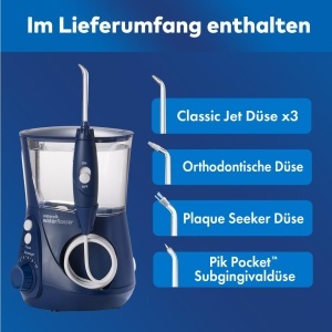 Waterpik Ultra Professional WP-663EU Dus bucal Tehnologie Pulsatie Culoare Albastru - Img 8