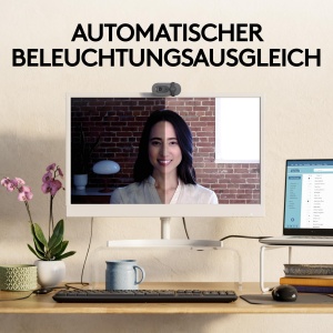 Webcam Full HD Logitech Brio 100 cu Microfon Integrat si Protectie pentru Privacitate - Img 3