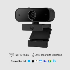 Webcam HP 430 FHD, 1080p, Autofocus, Dual-Microfoane, USB-A - Img 2