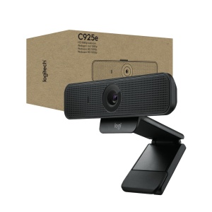 Webcam Logitech C925e, HD 1080p, Autofocus, Negru