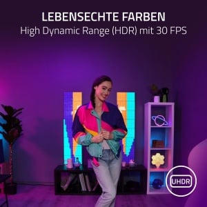 Webcam Razer Kiyo Pro Ultra - 4K, Autofocus AI, Negru - Img 7