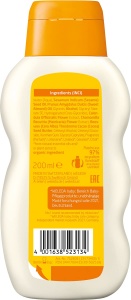 WELEDA Organic Baby Calendula Care Milk - lotiune de corp cosmetica naturala cu ulei de migdale si ceara de albine pentru ingrijirea si curatarea pielii uscate a bebelusului. Lotiune usoara de ingrijire a pielii pentru bebelusi si copii (1x 200ml) - Img 2