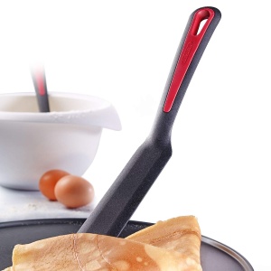 Westmark Crepes Spatula, Rezistenta la caldura pana la 270 degC, PPA, Lungime: 33 cm, Gallant Plus, Negru/Rosu, 29662275 - Img 3