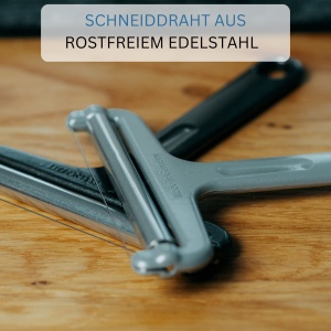 Westmark Kaseschneider 71002270 Argintiu Taiere variabila Made in Germany - Img 4