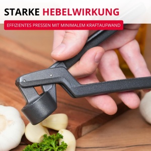 Westmark Novapress Black Edition Presa de Usturoi si Ghimbir Ergonomica Anthracit - Img 4