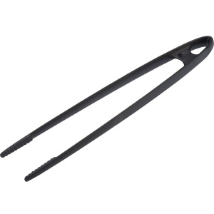 Westmark Pensete pentru prajit si servire clesti pentru gratar foarte rezistente la caldura pana la 270degC plastic lungime 29 cm delicat-plus negru 1 - Img 3