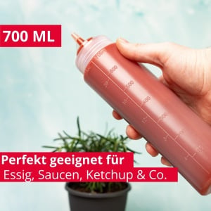 Westmark Quetschflasche Set 700 ml BPA-Free Dozare Precisa si Igienica - Img 3
