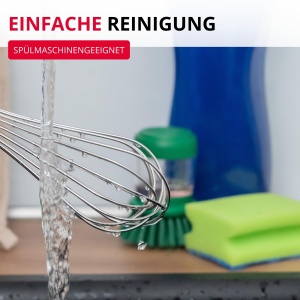 Westmark Ruhrbesen Pro Schneebesen 38 cm Otel inoxidabil Ergonomic Argintiu - Img 9