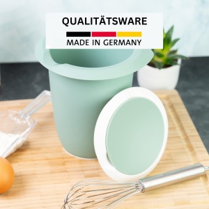 Westmark Set Quirltopf si Messkanne Gerda 1L Mint Verde Alb Transparent BPA Free - Img 2