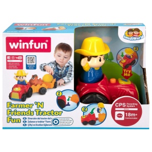 winfun 44737 Tractor Farm Sounds, Colorat - Img 4