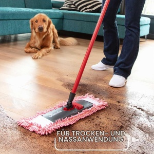 Wischbezug Vileda Pet Pro, 100 microfibre, ideal pentru animale - Img 4