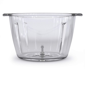 WMF Kult X Edition Tocator electric cu recipient de sticla, tocator de viteza de 320 W, 2 setari de viteza, ulcior mare de blender, cromargan mat - Img 4