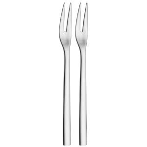 WMF Nuova Set furculita de servire 2 piese tacamuri de servire Cromargan din otel inoxidabil lustruit poate fi spalat in masina de spalat vase L 20 cm