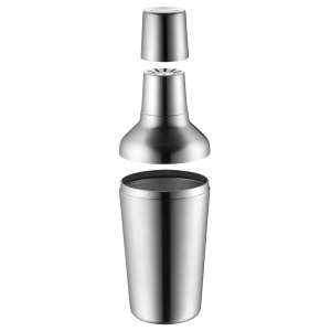 WMF Set de cocktailuri Matryoshka 5 bucati set barman cu shaker de cocktail din otel inoxidabil 700ml ceasca de masurare cl strecuratoare de cocktail  - Img 3