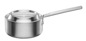 Wok din otel inoxidabil Fiskars Norden, 1,8 l, 28 cm, pentru toate tipurile de plite