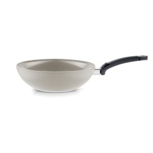 Wok Fissler Ceratal 30 cm 52 L Antiaderent Inductie Gri - Img 2