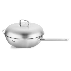 Wok Fissler Original-Profi Collection 32 cm 64 L Inox Inductie Capac inclus