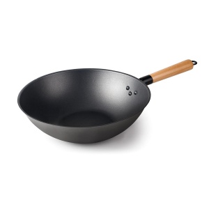 Wok LACOR 66128, 28 cm, cu antiaderenta, PFOA-free, ergonomic