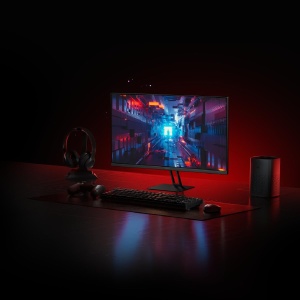 Xiaomi 2K Gaming Monitor G27Qi - Afisaj LCD IPS 1440p cu 180Hz, timp de raspuns GTG ultra-rapid de 1ms, FreeSync, 100% sRGB, 95% DCI-P3, certificat TUV Low Blue Light, P27QCA-RGGL - Img 2