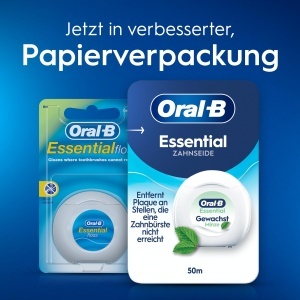 Zahnseide Oral-B Essential, 50m, Gewachst, Minzgeschmack - Img 6