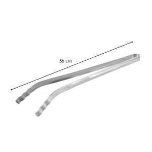 Zanga de Grill Fackelmann din Otel Inoxidabil, 36 cm, Spalare Automata - Img 3