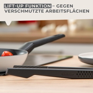 Zanga multifunctionala Fackelmann Statement din silicon, 30 x 6 x 3 cm, cu functie Lift-Up - Img 6