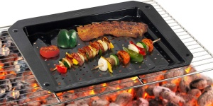 Zenker Grill si Ofenblech Emaille Special Cooking Negru 38x33cm Rezistent la Zgarieturi - Img 2