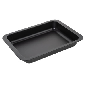 Zenker Lasagna si caserola, tava de copt de inalta calitate, 365 x 270 x 52 mm, 3700 ml, rezistenta la caldura pana la 230degC - Ideal pentru vase delicioase de cuptor, negru - Img 5