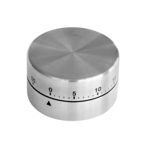 Zenker Timer Bucatarie 60 min Gri Magnet Inox