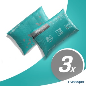 Absorbant de umiditate reutilizabil Wessper AquaDryer, 300g, turcoaz, set 3 bucati - Img 2