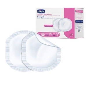 Absorbante san Chicco Natural Feeling antibacteriene 30 buc ultra subtiri si foarte absorbante