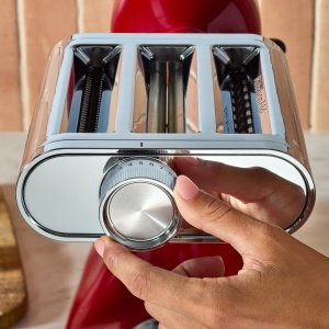 Accesorii pentru paste KitchenAid 3-in-1, din metal, 8 grosimi, compatibilitate universala - Img 2