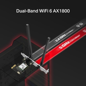 Adapter PCIe MERCUSYS MA70XE Wi-Fi 6, 1201 Mbits, Bluetooth 5.4 - Img 4
