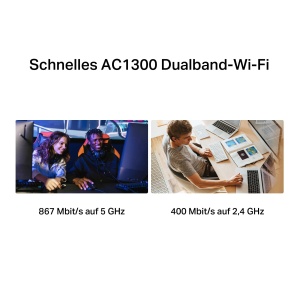 Adapter WLAN USB Mercusys MA30H AC1300, 867 Mbps 5GHz, 400 Mbps 2.4GHz - Img 3