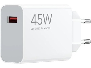 Adaptor de alimentare Xiaomi Turbo Charger USB-A 45W Alb