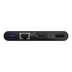 Adaptor multimedia Belkin USB-C cu HDMI 4K, VGA, USB 3.0, Ethernet, 100W - Img 7
