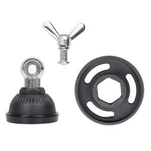 Adaptor PNI PL-DV pentru montaj antene, material ABS, culoare neagra