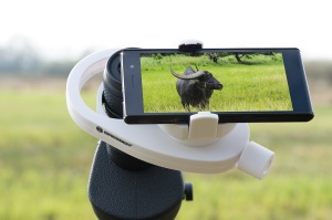 Adaptor universal pentru smartphone Bresser, pentru telescoape si microscoape, 50-88 mm - Img 2