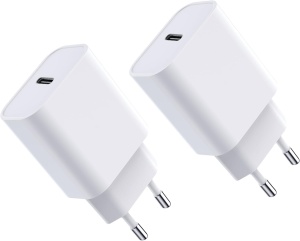 Adaptor USB-C Seadmit 20W, 2 Porturi, Compact, Rapid, Compatibil cu iPhone si Samsung
