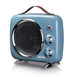 Aeroterma Ariete 808 Vintage 2000W Termostat reglabil Functie caldrece Albastru deschis