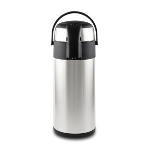 Airpot Pioneer cu mecanism de pompa, 3 litri, inox, rezistent la coroziune