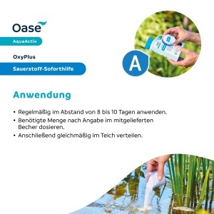 Ajutor pentru oxigenare OASE AquaActiv OxyPlus 500 ml - pentru iazuri si pesti - Img 5